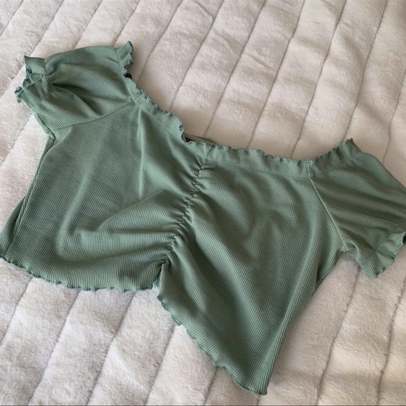 Light jade genie top - Picture 3 of 5